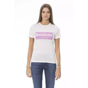 Baldinini Trend White Cotton Women's T-Shirt